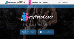 Desktop Screenshot of myprepcoach.com